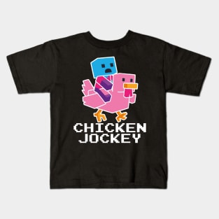 Chicken-Jockey Kids T-Shirt